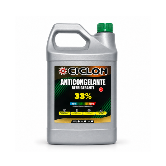 Anticongelante Refrigerante Verde 33% 3,79 Litros