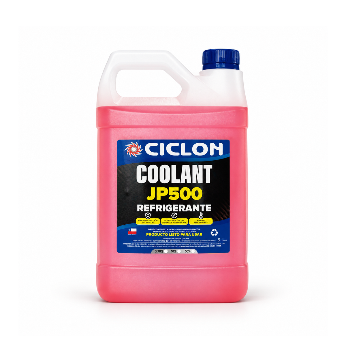 Coolant Refrigerante JP500 Rosado 3,79 Litros