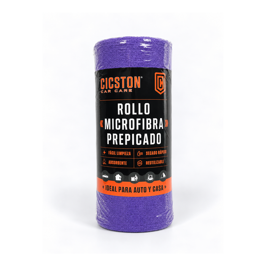 Rollo Toallas de Limpieza Morado 30x30 cm